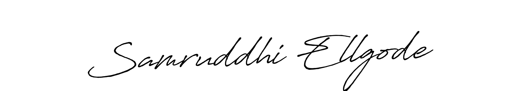 Also You can easily find your signature by using the search form. We will create Samruddhi Ellgode name handwritten signature images for you free of cost using Antro_Vectra_Bolder sign style. Samruddhi Ellgode signature style 7 images and pictures png