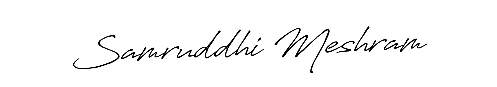 It looks lik you need a new signature style for name Samruddhi Meshram. Design unique handwritten (Antro_Vectra_Bolder) signature with our free signature maker in just a few clicks. Samruddhi Meshram signature style 7 images and pictures png