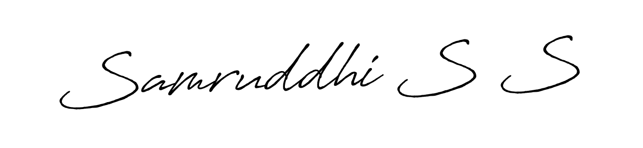 Here are the top 10 professional signature styles for the name Samruddhi S S. These are the best autograph styles you can use for your name. Samruddhi S S signature style 7 images and pictures png