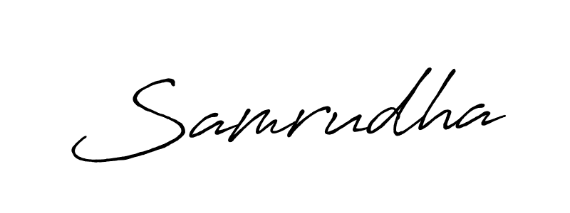 See photos of Samrudha official signature by Spectra . Check more albums & portfolios. Read reviews & check more about Antro_Vectra_Bolder font. Samrudha signature style 7 images and pictures png