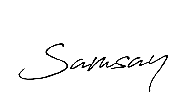 Make a beautiful signature design for name Samsay. Use this online signature maker to create a handwritten signature for free. Samsay signature style 7 images and pictures png