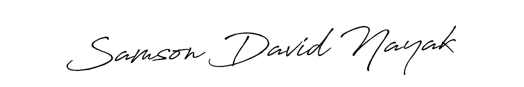 Once you've used our free online signature maker to create your best signature Antro_Vectra_Bolder style, it's time to enjoy all of the benefits that Samson David Nayak name signing documents. Samson David Nayak signature style 7 images and pictures png