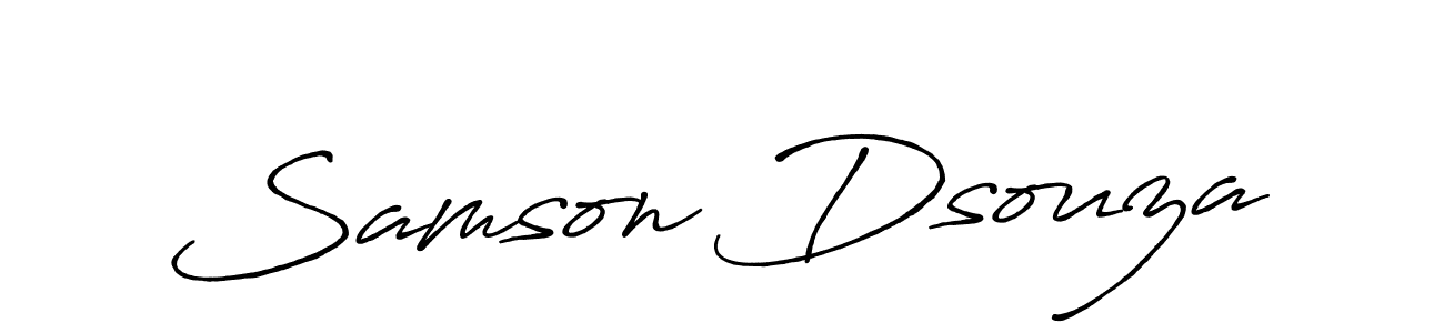 if you are searching for the best signature style for your name Samson Dsouza. so please give up your signature search. here we have designed multiple signature styles  using Antro_Vectra_Bolder. Samson Dsouza signature style 7 images and pictures png