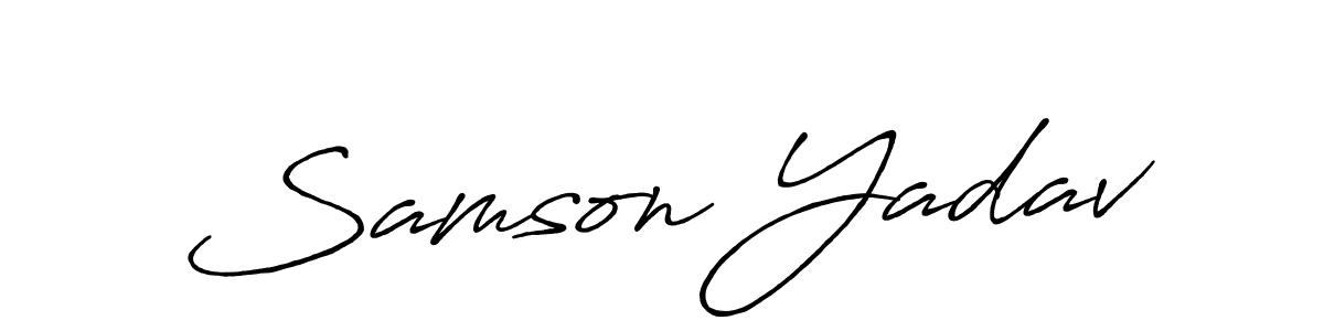 See photos of Samson Yadav official signature by Spectra . Check more albums & portfolios. Read reviews & check more about Antro_Vectra_Bolder font. Samson Yadav signature style 7 images and pictures png