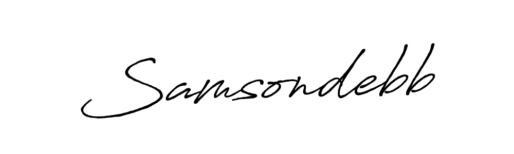 Also You can easily find your signature by using the search form. We will create Samsondebb name handwritten signature images for you free of cost using Antro_Vectra_Bolder sign style. Samsondebb signature style 7 images and pictures png