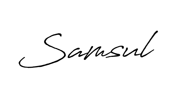 This is the best signature style for the Samsul name. Also you like these signature font (Antro_Vectra_Bolder). Mix name signature. Samsul signature style 7 images and pictures png