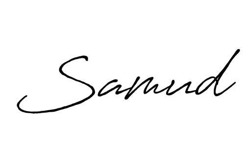 Similarly Antro_Vectra_Bolder is the best handwritten signature design. Signature creator online .You can use it as an online autograph creator for name Samud. Samud signature style 7 images and pictures png