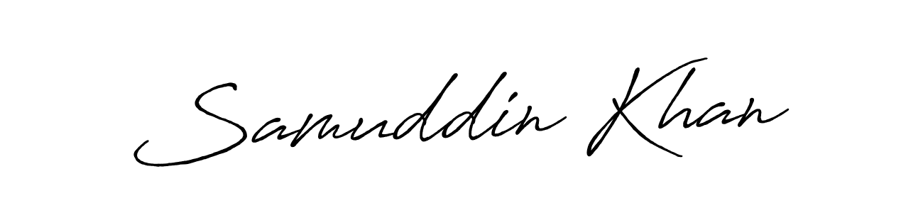 Check out images of Autograph of Samuddin Khan name. Actor Samuddin Khan Signature Style. Antro_Vectra_Bolder is a professional sign style online. Samuddin Khan signature style 7 images and pictures png