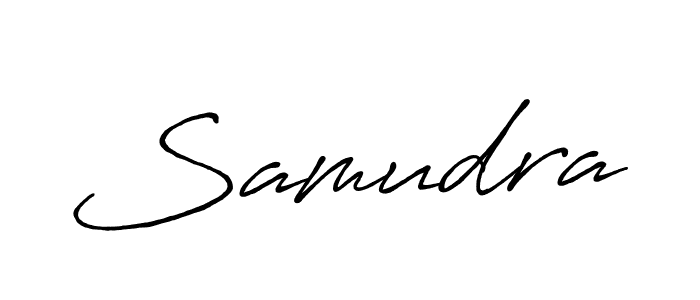 Once you've used our free online signature maker to create your best signature Antro_Vectra_Bolder style, it's time to enjoy all of the benefits that Samudra name signing documents. Samudra signature style 7 images and pictures png