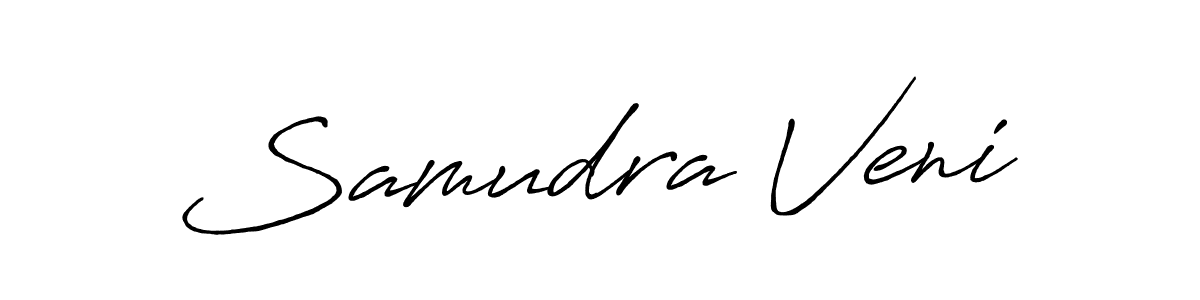 Also we have Samudra Veni name is the best signature style. Create professional handwritten signature collection using Antro_Vectra_Bolder autograph style. Samudra Veni signature style 7 images and pictures png