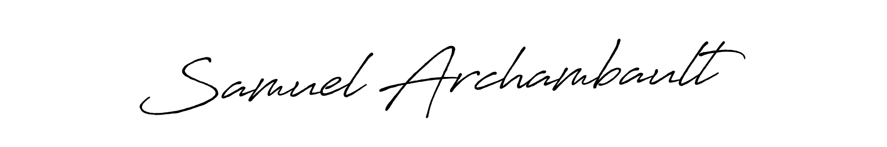 See photos of Samuel Archambault official signature by Spectra . Check more albums & portfolios. Read reviews & check more about Antro_Vectra_Bolder font. Samuel Archambault signature style 7 images and pictures png