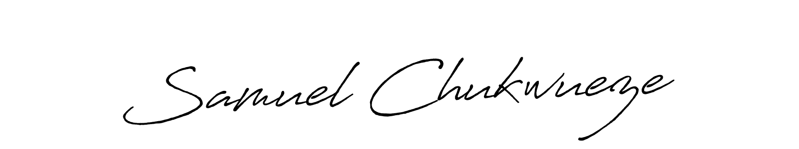 Make a beautiful signature design for name Samuel Chukwueze. With this signature (Antro_Vectra_Bolder) style, you can create a handwritten signature for free. Samuel Chukwueze signature style 7 images and pictures png