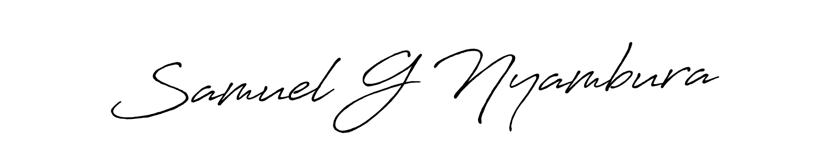 You can use this online signature creator to create a handwritten signature for the name Samuel G Nyambura. This is the best online autograph maker. Samuel G Nyambura signature style 7 images and pictures png