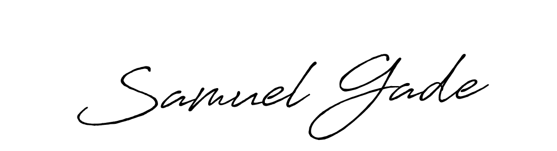 Here are the top 10 professional signature styles for the name Samuel Gade. These are the best autograph styles you can use for your name. Samuel Gade signature style 7 images and pictures png