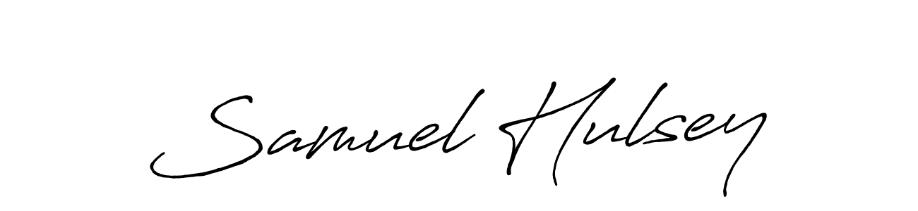 Use a signature maker to create a handwritten signature online. With this signature software, you can design (Antro_Vectra_Bolder) your own signature for name Samuel Hulsey. Samuel Hulsey signature style 7 images and pictures png