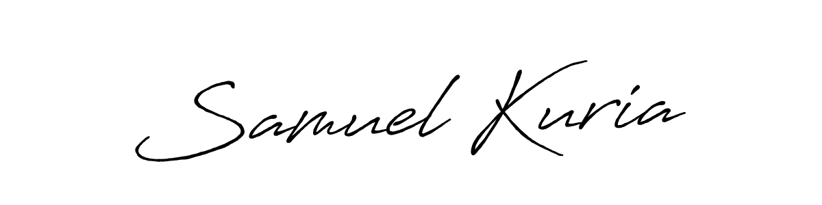 Similarly Antro_Vectra_Bolder is the best handwritten signature design. Signature creator online .You can use it as an online autograph creator for name Samuel Kuria. Samuel Kuria signature style 7 images and pictures png