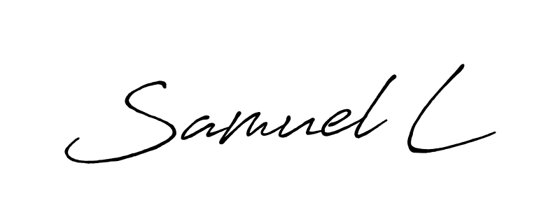 How to Draw Samuel L signature style? Antro_Vectra_Bolder is a latest design signature styles for name Samuel L. Samuel L signature style 7 images and pictures png