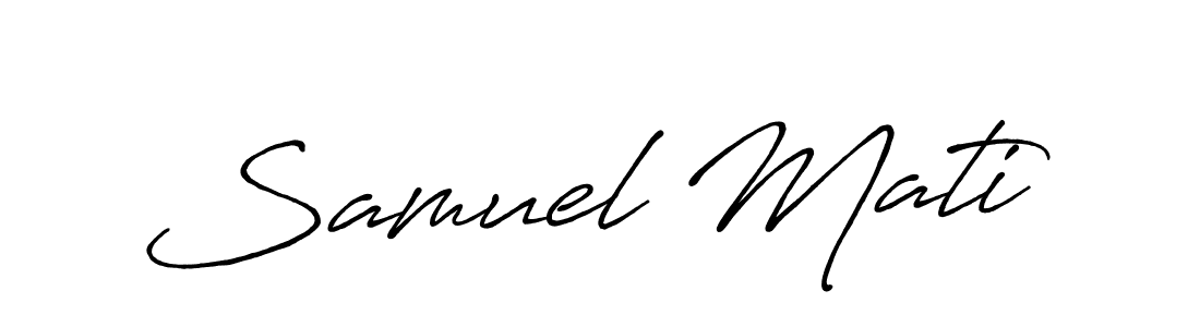 You can use this online signature creator to create a handwritten signature for the name Samuel Mati. This is the best online autograph maker. Samuel Mati signature style 7 images and pictures png