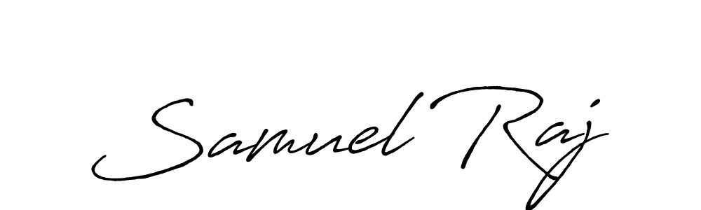 It looks lik you need a new signature style for name Samuel Raj. Design unique handwritten (Antro_Vectra_Bolder) signature with our free signature maker in just a few clicks. Samuel Raj signature style 7 images and pictures png