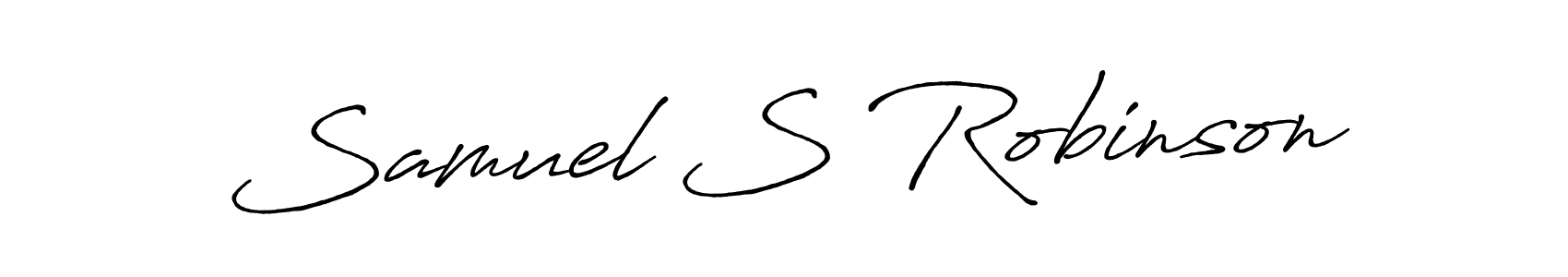 Also You can easily find your signature by using the search form. We will create Samuel S Robinson name handwritten signature images for you free of cost using Antro_Vectra_Bolder sign style. Samuel S Robinson signature style 7 images and pictures png