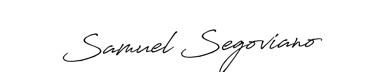 You should practise on your own different ways (Antro_Vectra_Bolder) to write your name (Samuel Segoviano) in signature. don't let someone else do it for you. Samuel Segoviano signature style 7 images and pictures png
