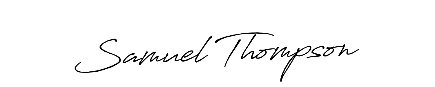 Make a short Samuel Thompson signature style. Manage your documents anywhere anytime using Antro_Vectra_Bolder. Create and add eSignatures, submit forms, share and send files easily. Samuel Thompson signature style 7 images and pictures png