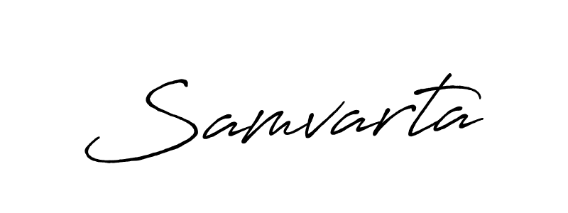 Once you've used our free online signature maker to create your best signature Antro_Vectra_Bolder style, it's time to enjoy all of the benefits that Samvarta name signing documents. Samvarta signature style 7 images and pictures png