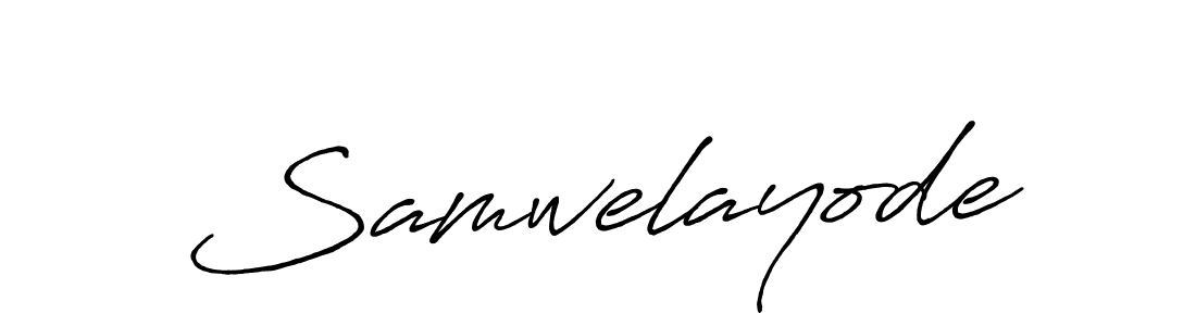 The best way (Antro_Vectra_Bolder) to make a short signature is to pick only two or three words in your name. The name Samwelayode include a total of six letters. For converting this name. Samwelayode signature style 7 images and pictures png