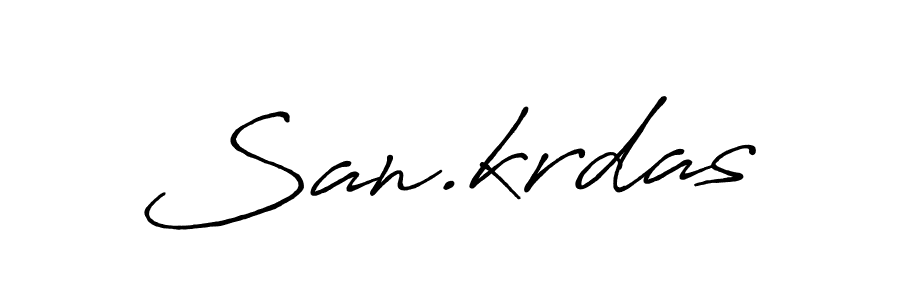 Similarly Antro_Vectra_Bolder is the best handwritten signature design. Signature creator online .You can use it as an online autograph creator for name San.krdas. San.krdas signature style 7 images and pictures png