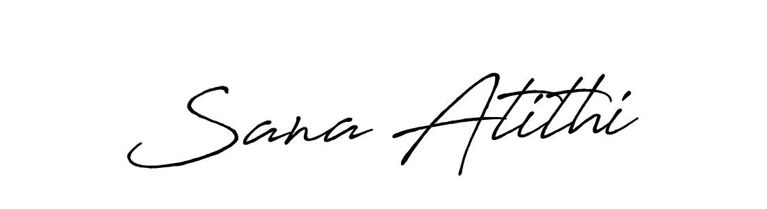 You can use this online signature creator to create a handwritten signature for the name Sana Atithi. This is the best online autograph maker. Sana Atithi signature style 7 images and pictures png