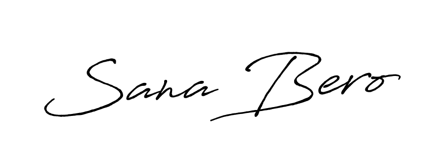 This is the best signature style for the Sana Bero name. Also you like these signature font (Antro_Vectra_Bolder). Mix name signature. Sana Bero signature style 7 images and pictures png