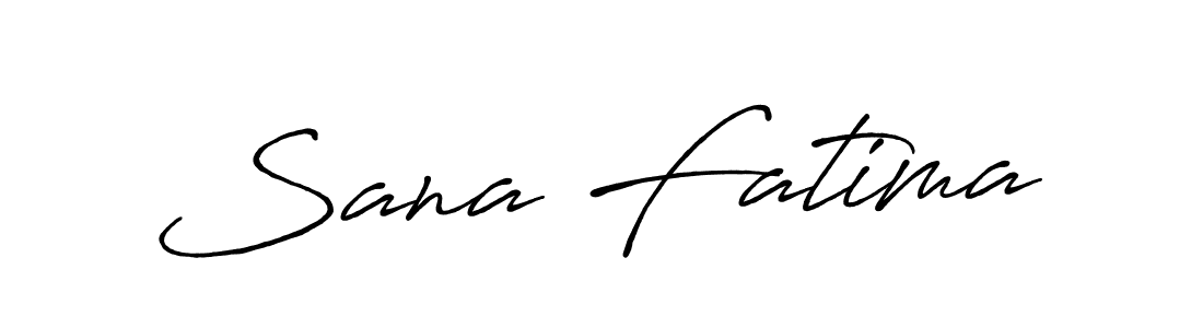 Also we have Sana Fatima name is the best signature style. Create professional handwritten signature collection using Antro_Vectra_Bolder autograph style. Sana Fatima signature style 7 images and pictures png