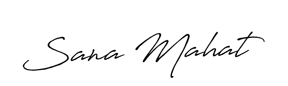 How to Draw Sana Mahat signature style? Antro_Vectra_Bolder is a latest design signature styles for name Sana Mahat. Sana Mahat signature style 7 images and pictures png