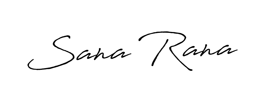 Antro_Vectra_Bolder is a professional signature style that is perfect for those who want to add a touch of class to their signature. It is also a great choice for those who want to make their signature more unique. Get Sana Rana name to fancy signature for free. Sana Rana signature style 7 images and pictures png