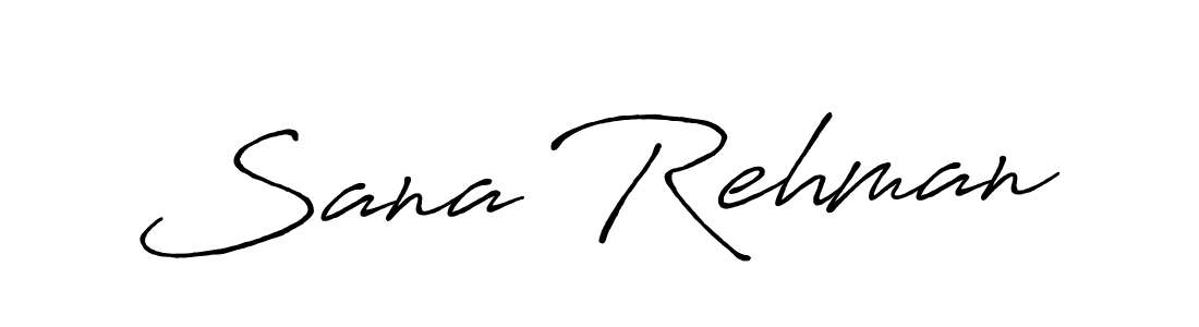 The best way (Antro_Vectra_Bolder) to make a short signature is to pick only two or three words in your name. The name Sana Rehman include a total of six letters. For converting this name. Sana Rehman signature style 7 images and pictures png