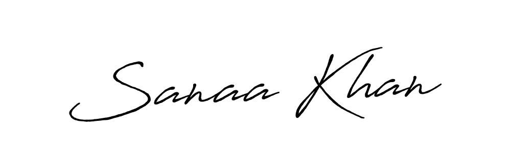 The best way (Antro_Vectra_Bolder) to make a short signature is to pick only two or three words in your name. The name Sanaa Khan include a total of six letters. For converting this name. Sanaa Khan signature style 7 images and pictures png