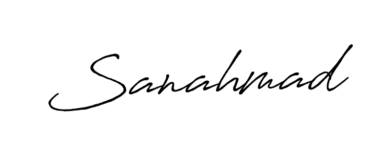 Best and Professional Signature Style for Sanahmad. Antro_Vectra_Bolder Best Signature Style Collection. Sanahmad signature style 7 images and pictures png