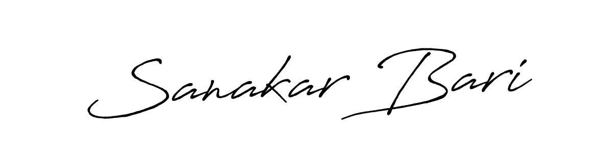 Once you've used our free online signature maker to create your best signature Antro_Vectra_Bolder style, it's time to enjoy all of the benefits that Sanakar Bari name signing documents. Sanakar Bari signature style 7 images and pictures png