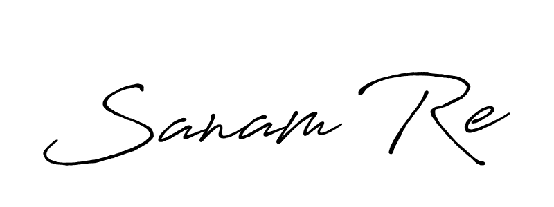 The best way (Antro_Vectra_Bolder) to make a short signature is to pick only two or three words in your name. The name Sanam Re include a total of six letters. For converting this name. Sanam Re signature style 7 images and pictures png