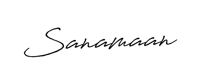 Also we have Sanamaan name is the best signature style. Create professional handwritten signature collection using Antro_Vectra_Bolder autograph style. Sanamaan signature style 7 images and pictures png