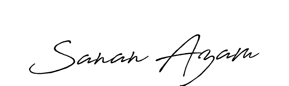 Here are the top 10 professional signature styles for the name Sanan Azam. These are the best autograph styles you can use for your name. Sanan Azam signature style 7 images and pictures png