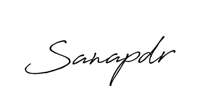 How to make Sanapdr signature? Antro_Vectra_Bolder is a professional autograph style. Create handwritten signature for Sanapdr name. Sanapdr signature style 7 images and pictures png