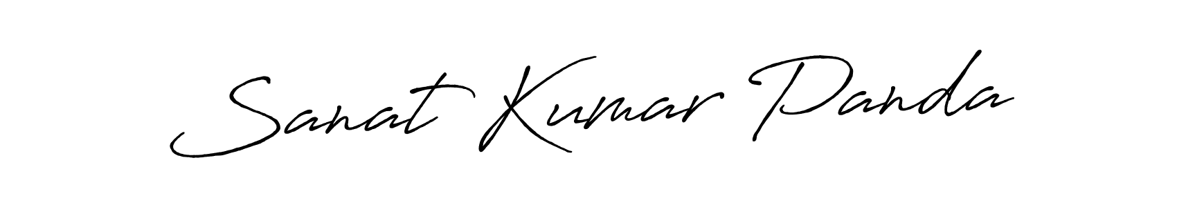 Similarly Antro_Vectra_Bolder is the best handwritten signature design. Signature creator online .You can use it as an online autograph creator for name Sanat Kumar Panda. Sanat Kumar Panda signature style 7 images and pictures png