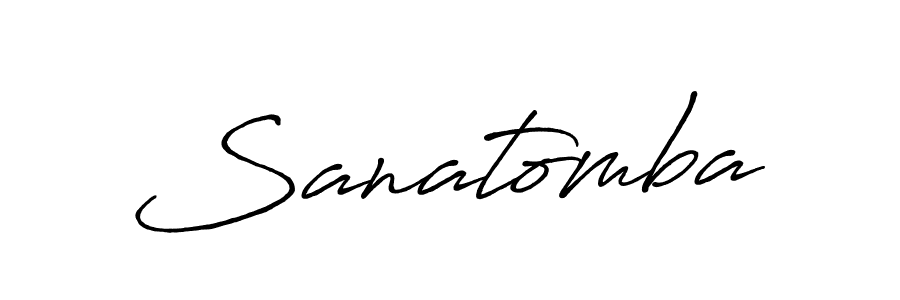 Here are the top 10 professional signature styles for the name Sanatomba. These are the best autograph styles you can use for your name. Sanatomba signature style 7 images and pictures png