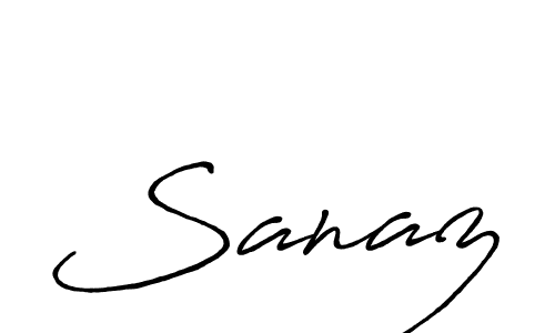 Also You can easily find your signature by using the search form. We will create Sanaz name handwritten signature images for you free of cost using Antro_Vectra_Bolder sign style. Sanaz signature style 7 images and pictures png