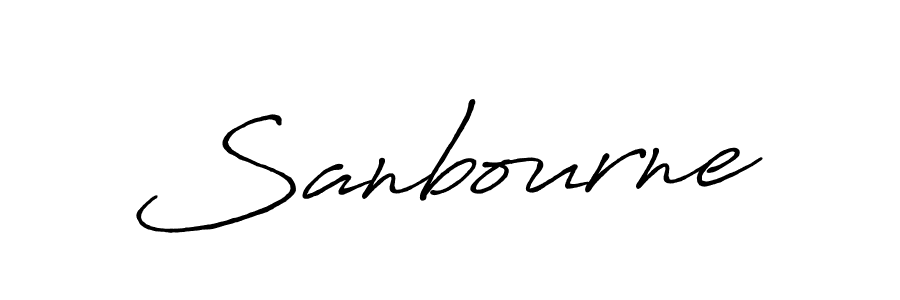 Antro_Vectra_Bolder is a professional signature style that is perfect for those who want to add a touch of class to their signature. It is also a great choice for those who want to make their signature more unique. Get Sanbourne name to fancy signature for free. Sanbourne signature style 7 images and pictures png