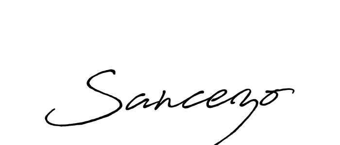 Here are the top 10 professional signature styles for the name Sancezo. These are the best autograph styles you can use for your name. Sancezo signature style 7 images and pictures png
