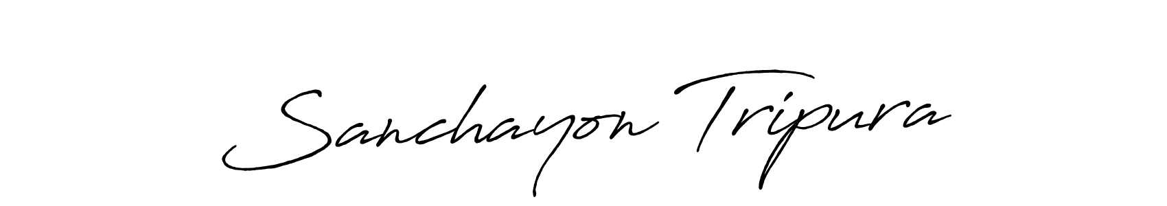 Here are the top 10 professional signature styles for the name Sanchayon Tripura. These are the best autograph styles you can use for your name. Sanchayon Tripura signature style 7 images and pictures png