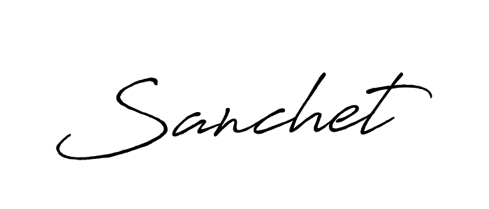 Also You can easily find your signature by using the search form. We will create Sanchet name handwritten signature images for you free of cost using Antro_Vectra_Bolder sign style. Sanchet signature style 7 images and pictures png