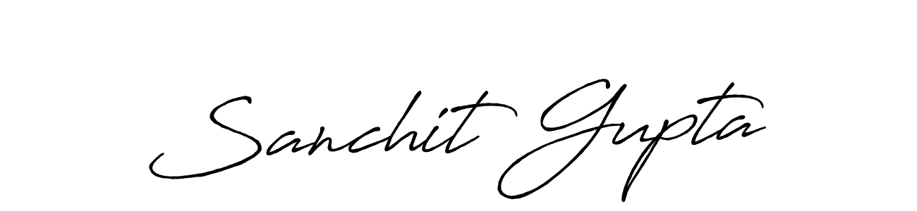 if you are searching for the best signature style for your name Sanchit Gupta. so please give up your signature search. here we have designed multiple signature styles  using Antro_Vectra_Bolder. Sanchit Gupta signature style 7 images and pictures png